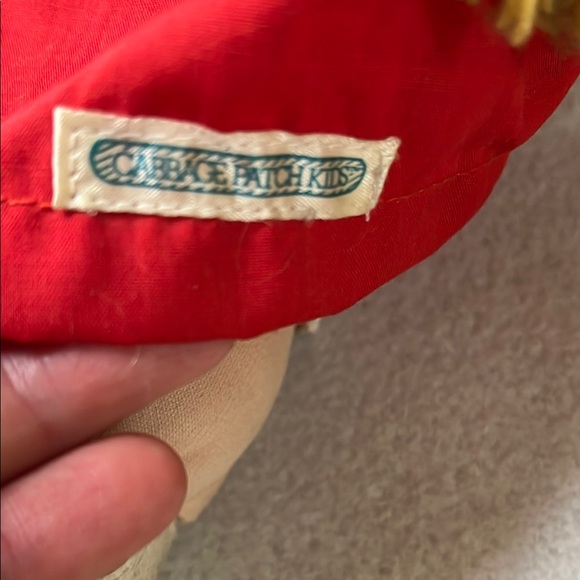 Cabbage Patch doll. Red and Yellow Doll with Accessories - Picture 2 of 4